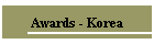Awards - Korea