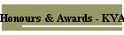 Honours & Awards - KVA